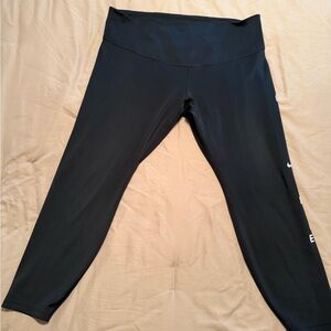 Nike Women Plus Size Black Workout Leggings